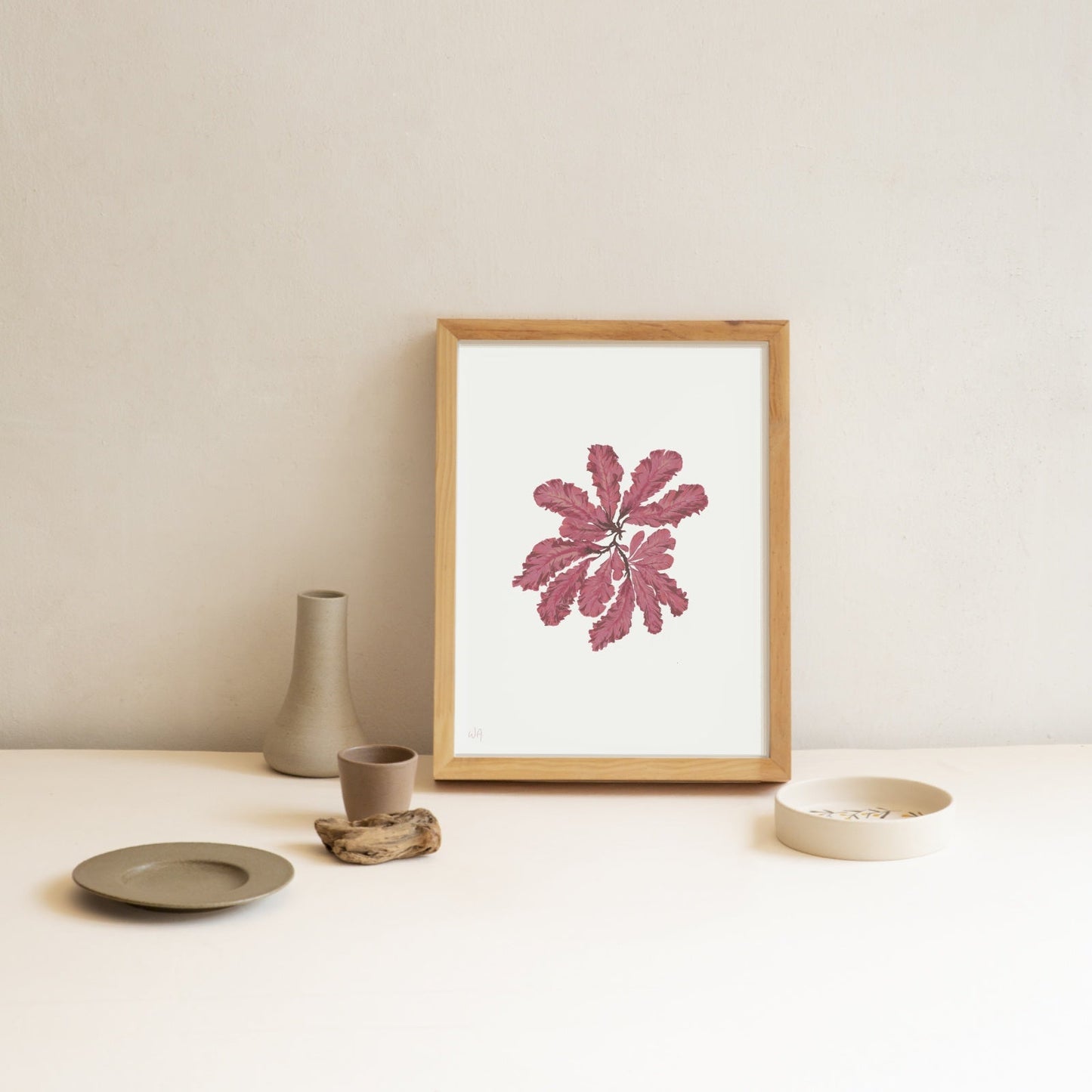 - Ocean Flora - Set of 4 gallery wall